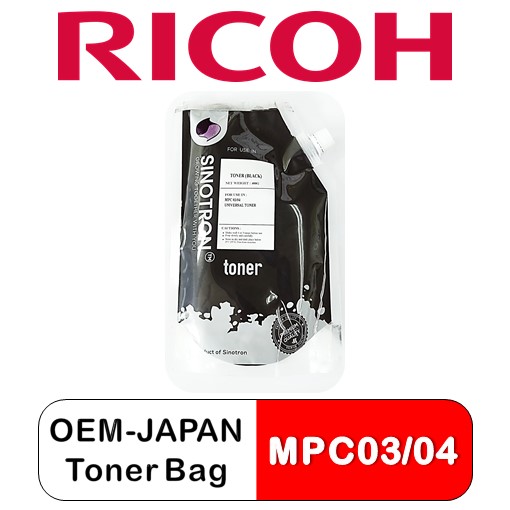 RICOH 500g OEM Toner Bag (Black)
