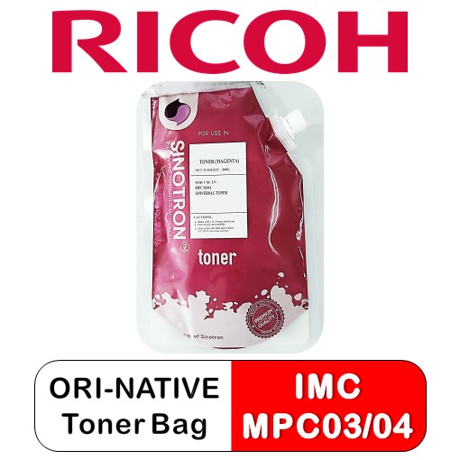 RICOH IMC/MPC04/03 Series (350g) OEM Toner Bag (Magenta)