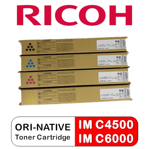 RICOH IMC4500-6000/MPC4504-6004 (500g) OEM Toner Cartridge (Black)