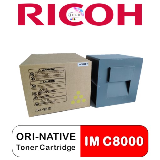RICOH IMC8000 640g OEM Toner Cartridge (Yellow)